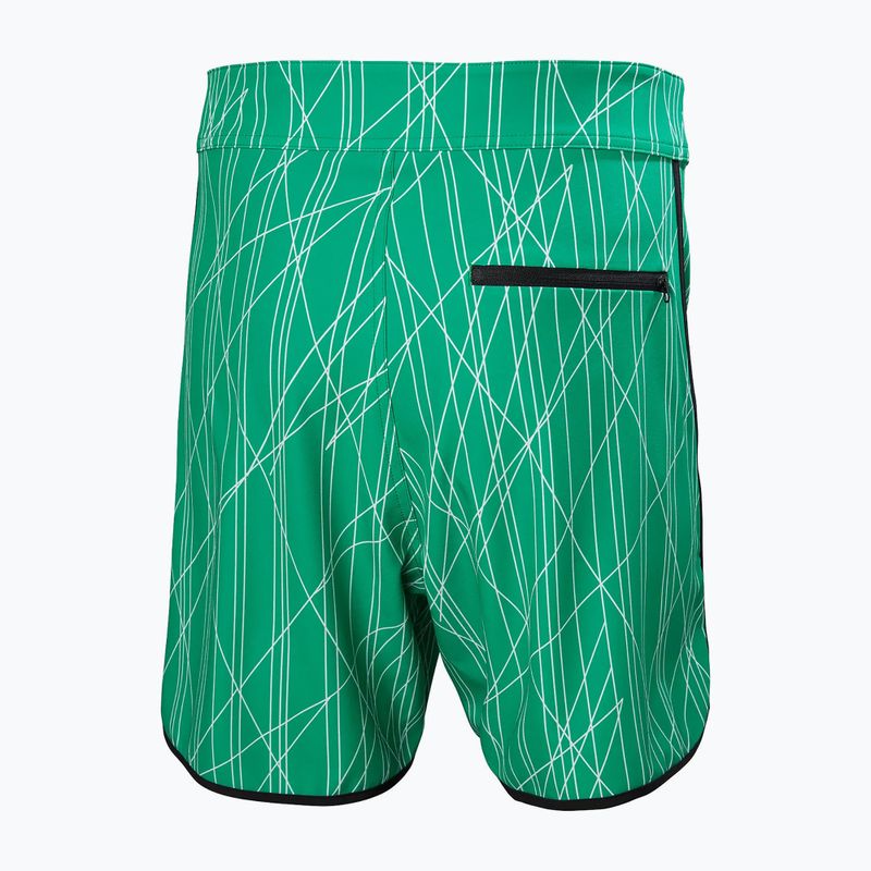 Șort de baie pentru bărbați Helly Hansen HP Curve Board 7” bright green 6