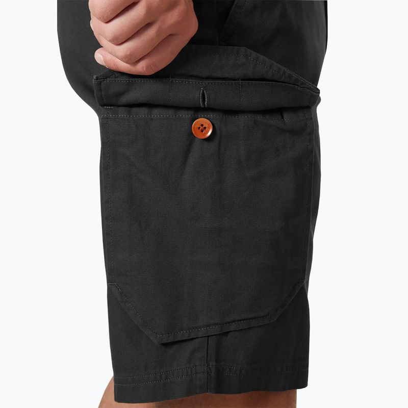 Pantaloni scurți de navigație pentru bărbați Helly Hansen Dock 10" ebony 5