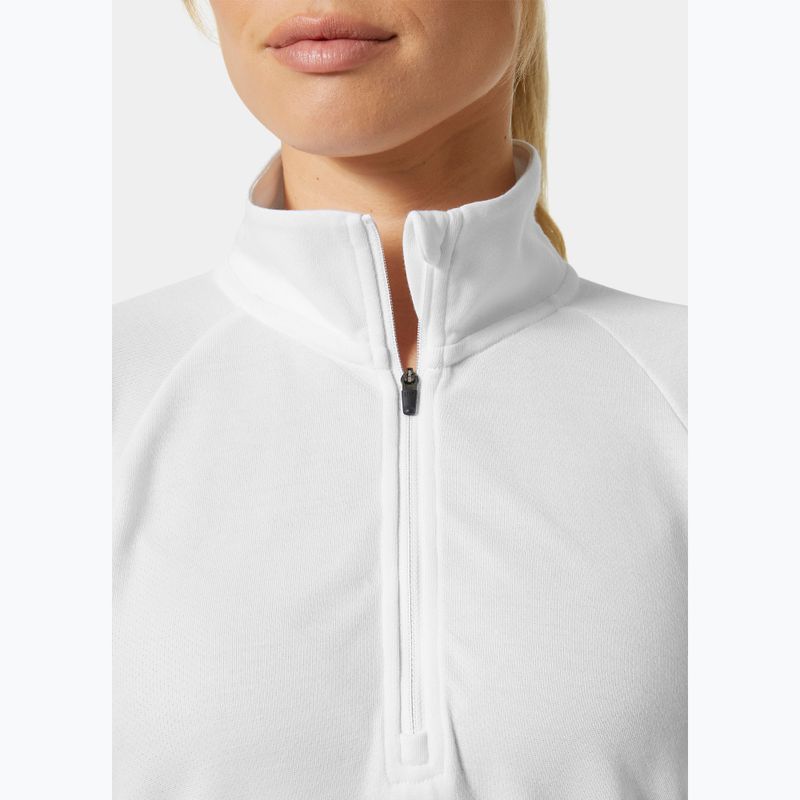 Hanorac de navigație pentru femei Helly Hansen Inshore 1/2 Zip white 3