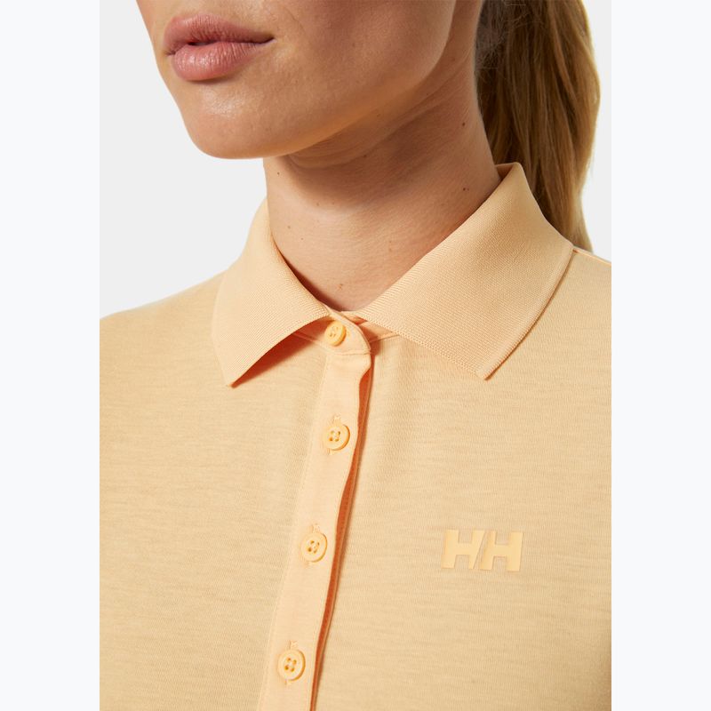 Tricou polo pentru femei Helly Hansen Siren Polo miami peach 3