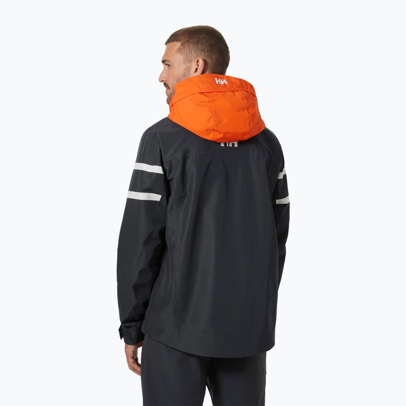 Helly Hansen Salt Inshore bărbați Helly Hansen Inshore jachetă de navigație ebony 2