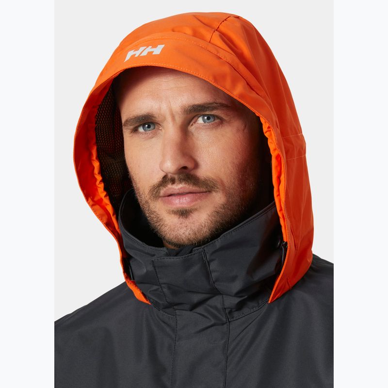 Helly Hansen Salt Inshore bărbați Helly Hansen Inshore jachetă de navigație ebony 3