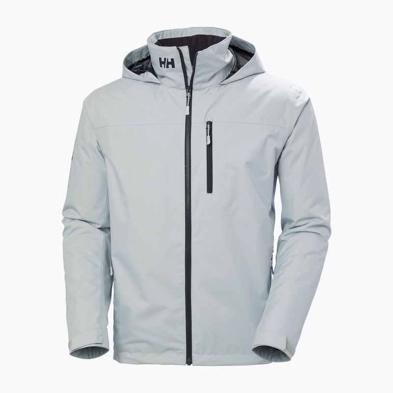 Geacă de navigație pentru bărbați Helly Hansen Crew Hooded Midlayer 2 grey fog