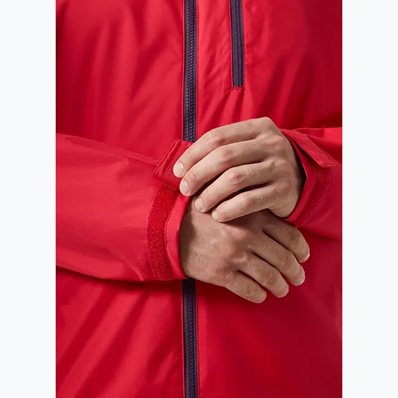 Geacă de navigație pentru bărbați Helly Hansen Crew Hooded 2.0 red 5