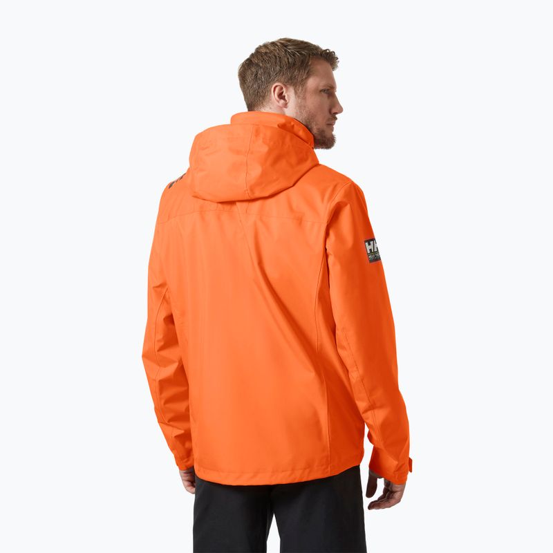 Geacă de navigație pentru bărbați Helly Hansen Crew Hooded 2.0 flame 2