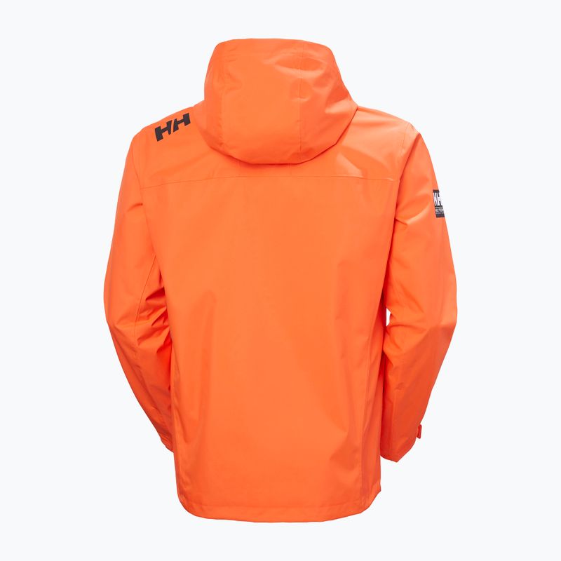 Geacă de navigație pentru bărbați Helly Hansen Crew Hooded 2.0 flame 8