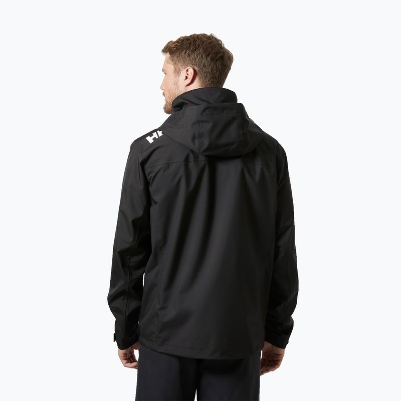 Geacă de navigație pentru bărbați Helly Hansen Crew Hooded 2.0 black 2