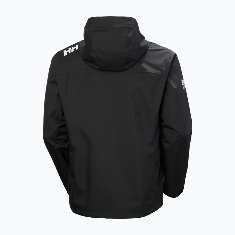 Geacă de navigație pentru bărbați Helly Hansen Crew Hooded 2.0 black 8