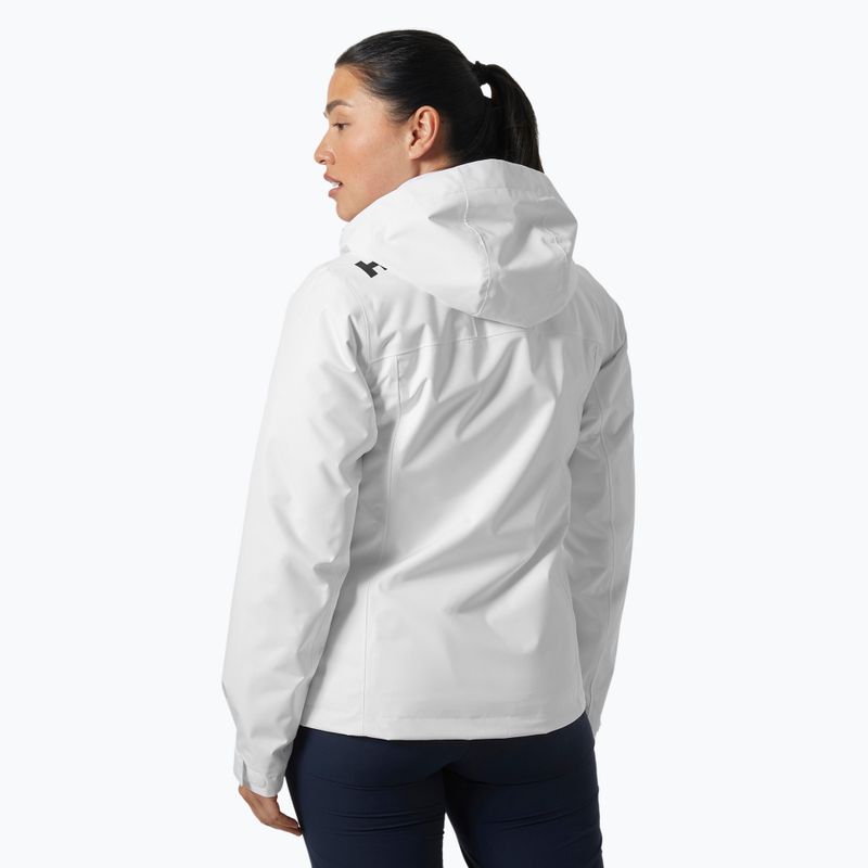 Jacheta de navigatie pentru femei Helly Hansen Crew Hooded Midlayer 2.0 alb 2