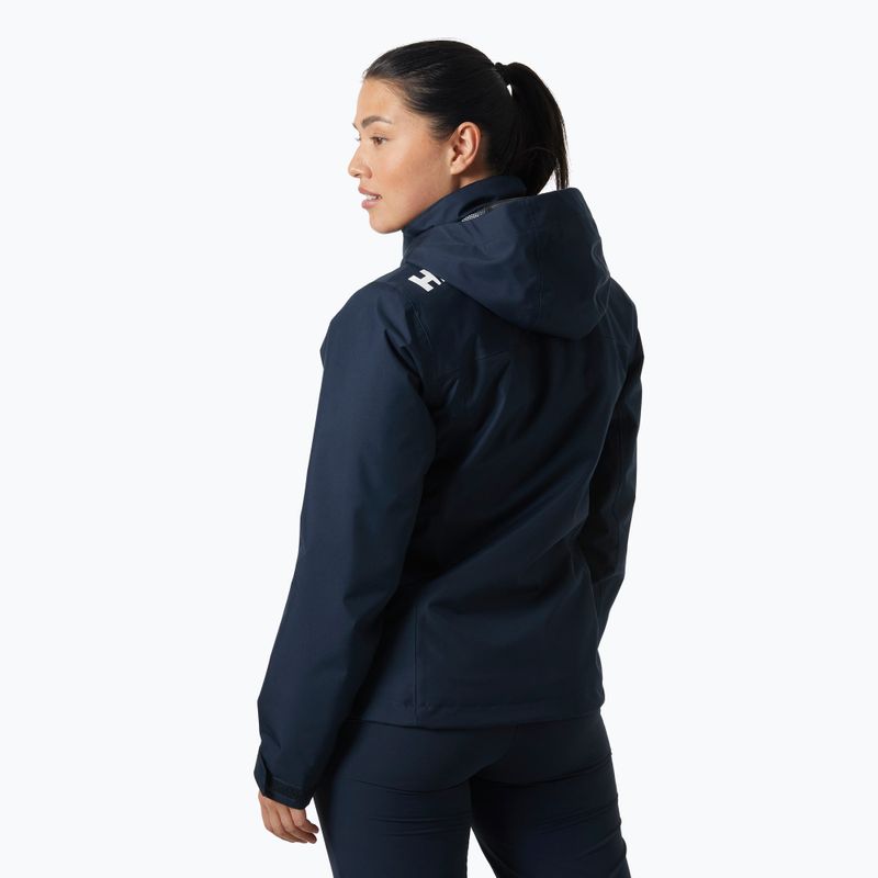 Jacheta de navigatie pentru femei Helly Hansen Crew Hooded Midlayer 2.0 navy 2