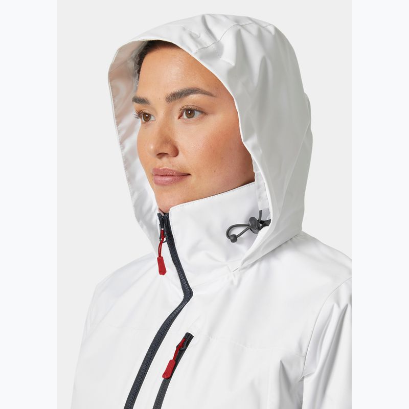 Geacă de navigație pentru femei Helly Hansen Crew Hooded 2.0 white 3