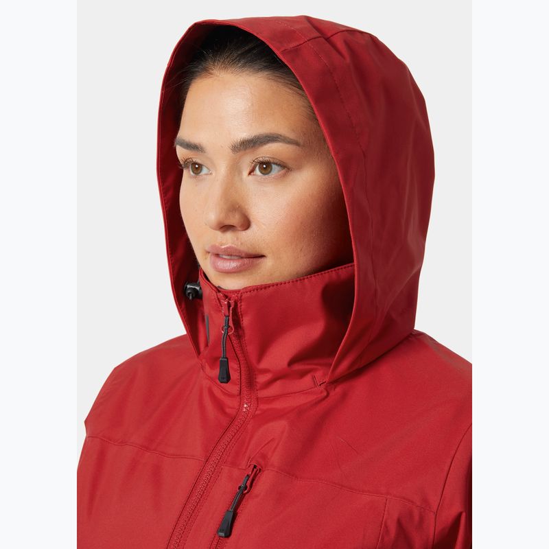 Geacă de navigație pentru femei Helly Hansen Crew Hooded 2.0 red 3