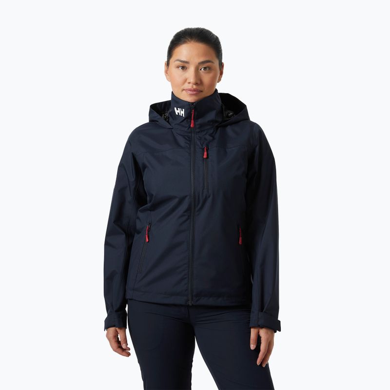 Geacă de navigație pentru femei Helly Hansen Crew Hooded 2.0 navy