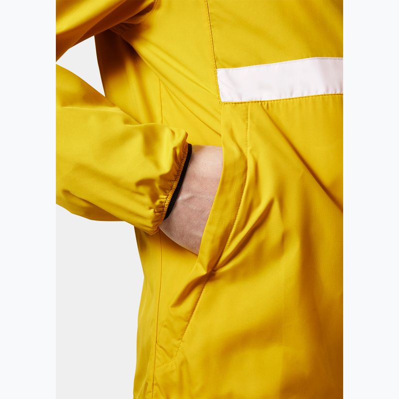 Jachetă de navigație pentru bărbați Helly Hansen Salt Striped Windbreaker gold rush 4