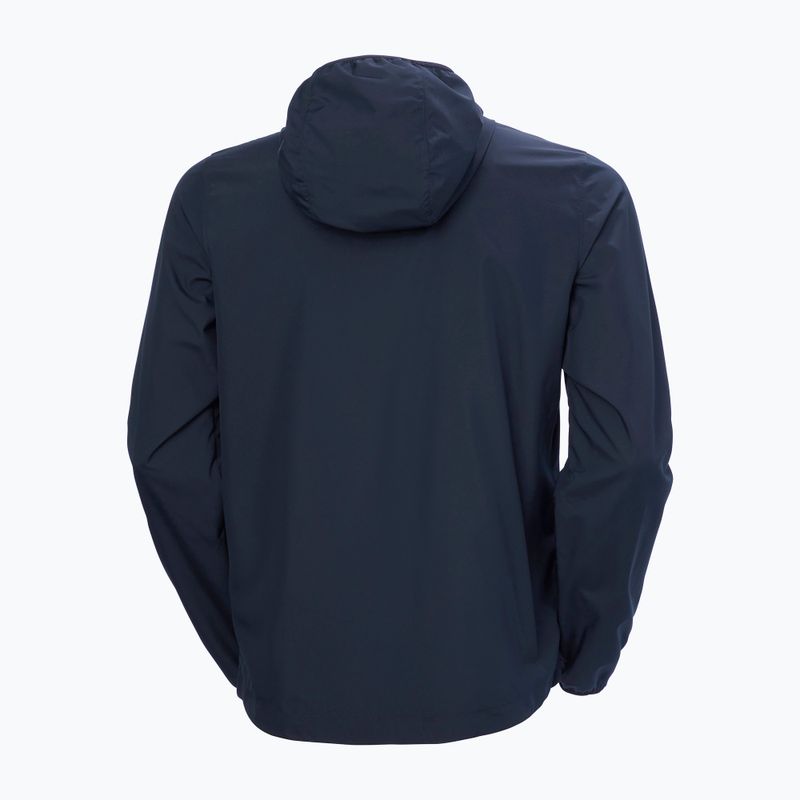 Jachetă de navigație pentru bărbați Helly Hansen Salt Striped Windbreaker navy 6