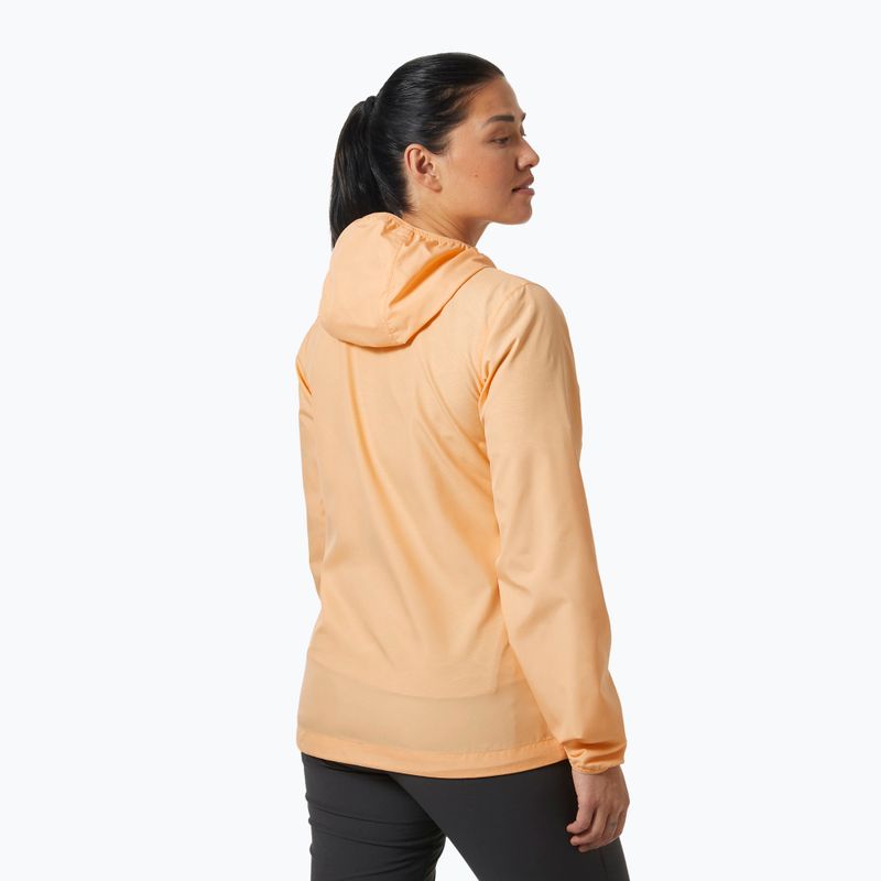 Jachetă de navigație pentru femei  Helly Hansen Salt Stripe Windbreaker miami peach 2