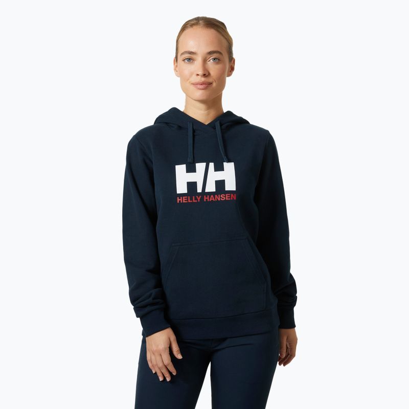 Bluză pentru femei  Helly Hansen HH Logo Hoodie 2.0 navy