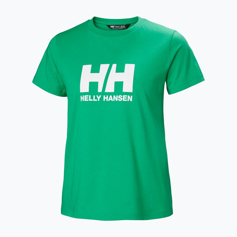 Tricou pentru femei Helly Hansen Logo 2.0 bright green 4