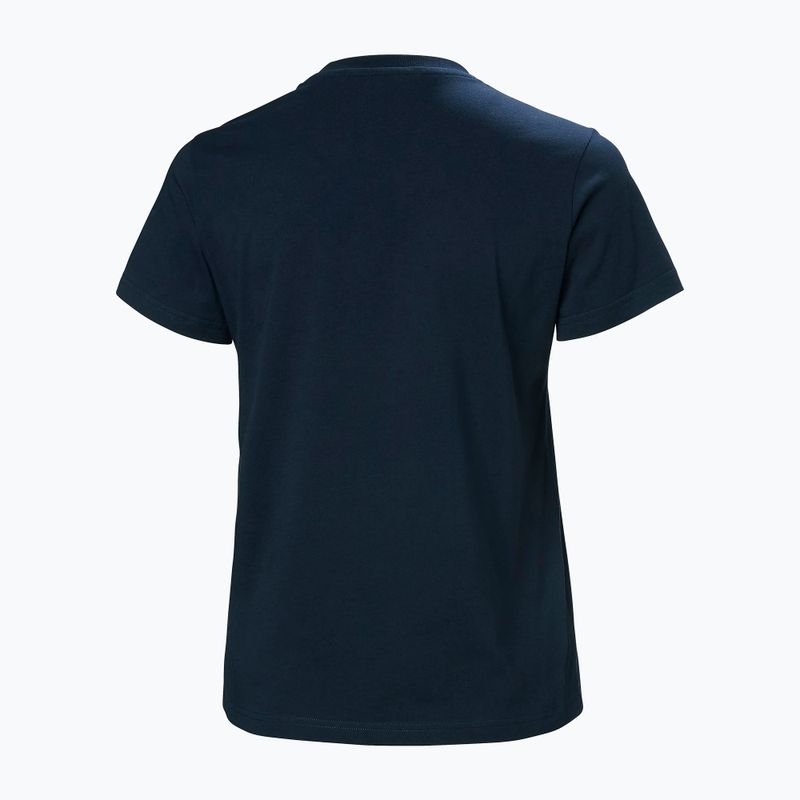 Tricou pentru femei Helly Hansen Logo 2.0 navy 5