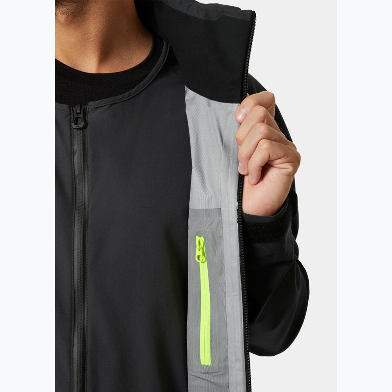 Jachetă de navigație pentru bărbați Helly Hansen HP Foil Shell 2.0 ebony 5