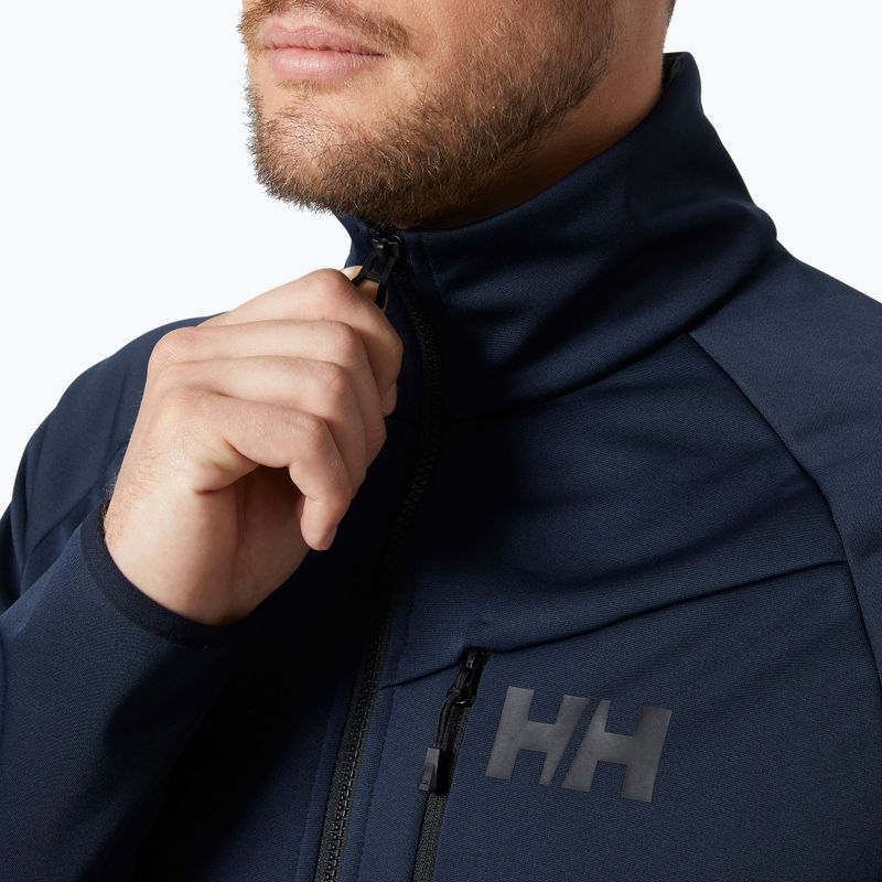 Bluză de navigație pentru bărbați Helly Hansen Hp Windproof Fleece 2.0 navy 3