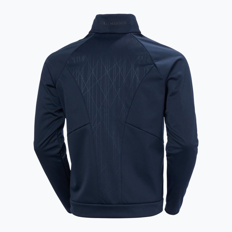 Bluză de navigație pentru bărbați Helly Hansen Hp Windproof Fleece 2.0 navy 7