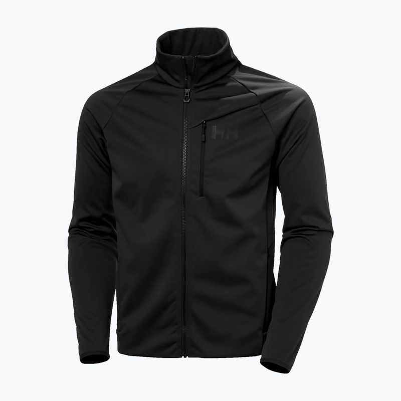 Bluză de navigație pentru bărbați Helly Hansen Hp Windproof Fleece 2.0 ebony 3