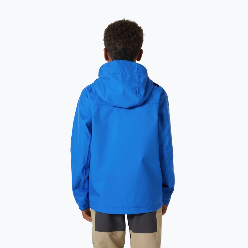 Geacă de navigație pentru copii Helly Hansen Crew Hooded JR cobalt 2.0 2