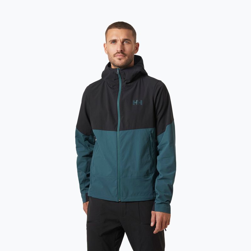 Geacă softshell pentru bărbați Helly Hansen Blaze Softshell dark creek