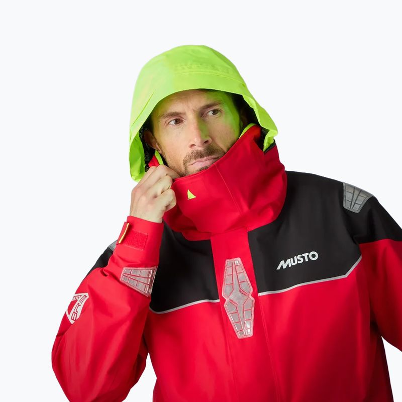 Geacă de navigație pentru bărbați  Musto BR3 Pertex Offshore true red 8