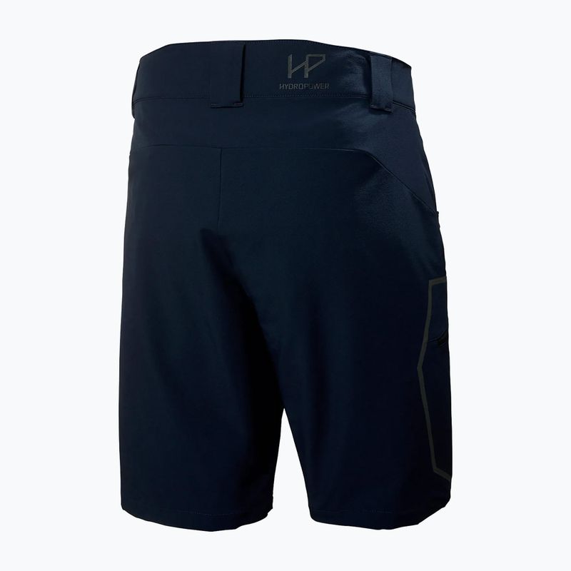 Pantaloni scurți de navigație pentru bărbați Helly Hansen HP Racing Softshell navy 6