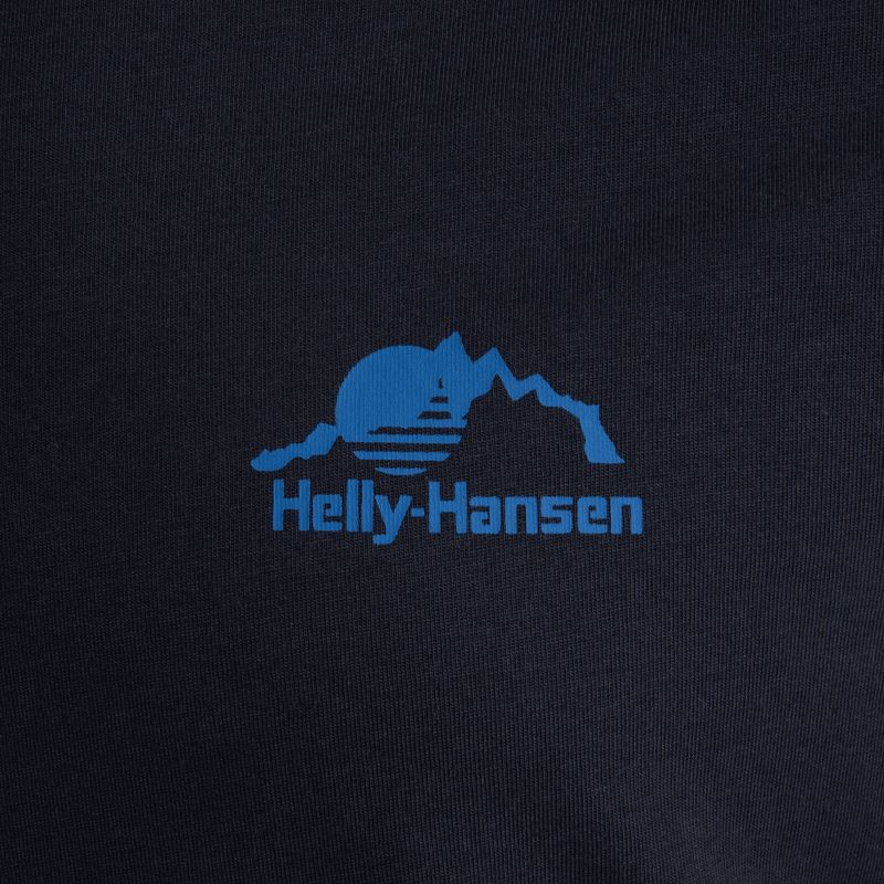 Longsleeve de trekking pentru bărbați Helly Hansen Nord Graphic navy 3