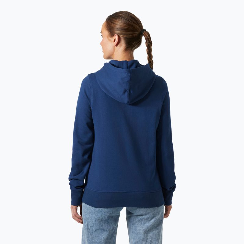 Bluză pentru femei Helly Hansen Nord Graphic Pullover Hoodie ocean 2