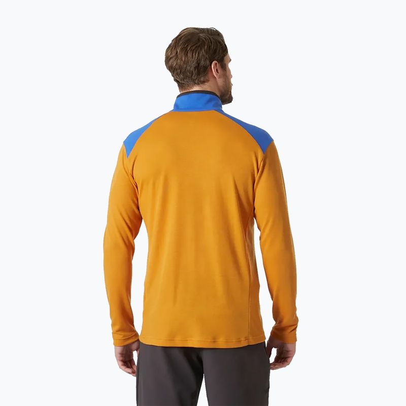 Bluză de navigație pentru bărbați Helly Hansen HP 1/2 Zip Pullover mustard 2