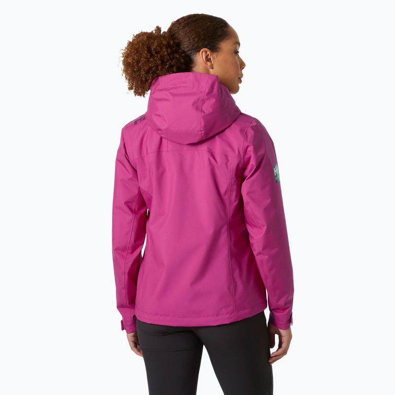 Jacheta de navigatie pentru femei Helly Hansen Crew Hooded Midlayer 2.0 magenta 2.0 2