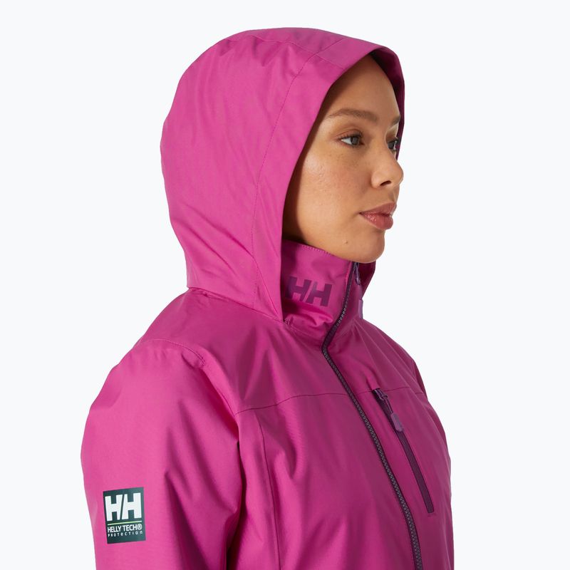 Jacheta de navigatie pentru femei Helly Hansen Crew Hooded Midlayer 2.0 magenta 2.0 3