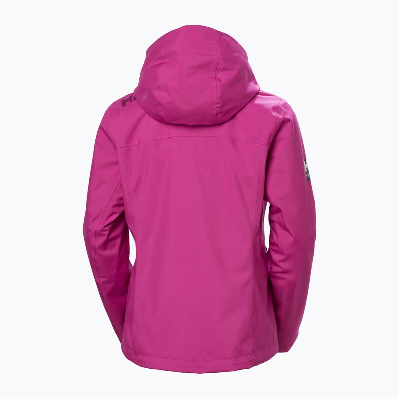 Jacheta de navigatie pentru femei Helly Hansen Crew Hooded Midlayer 2.0 magenta 2.0 8