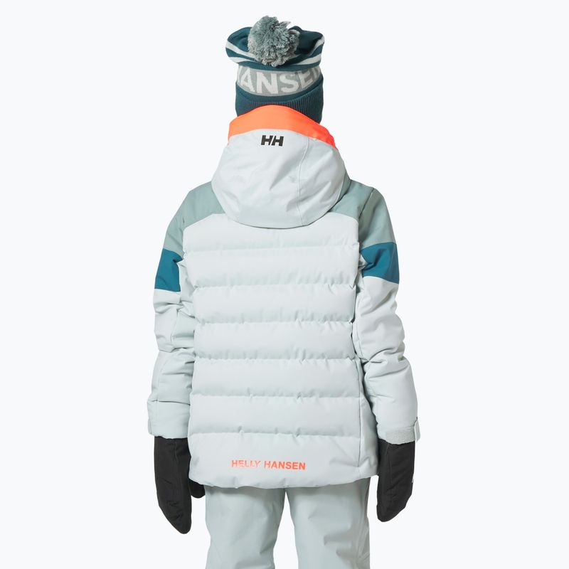 Geacă de schi pentru copii Helly Hansen Diamond green mist 2