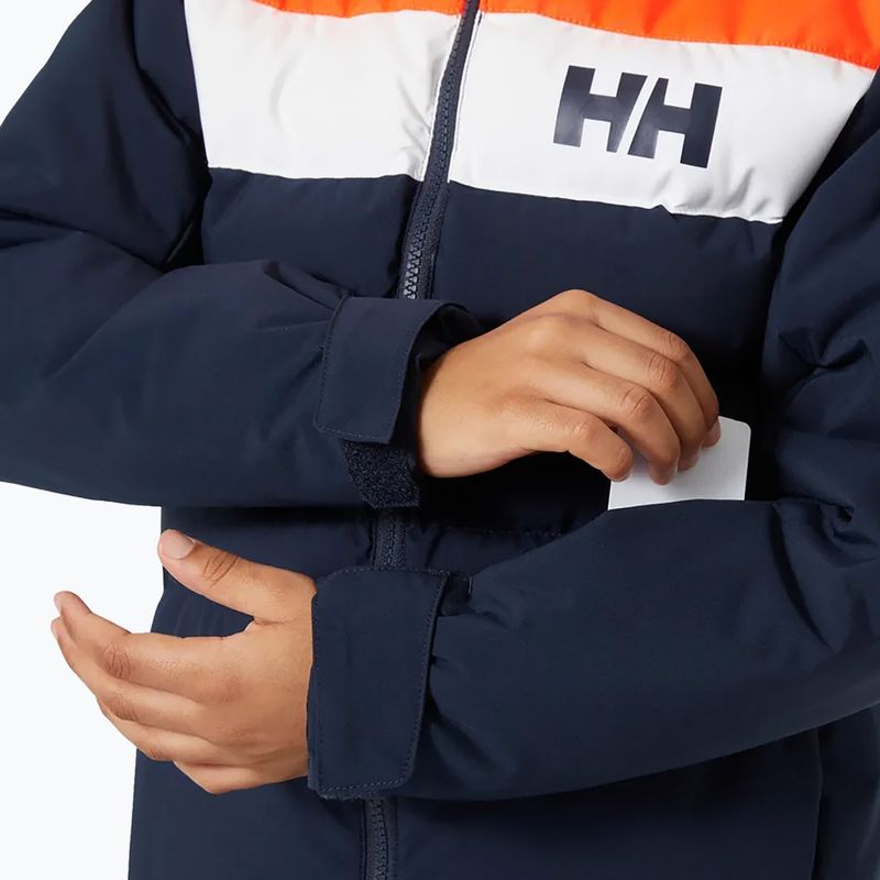 Geacă de schi pentru copii Helly Hansen Cyclone navy 5