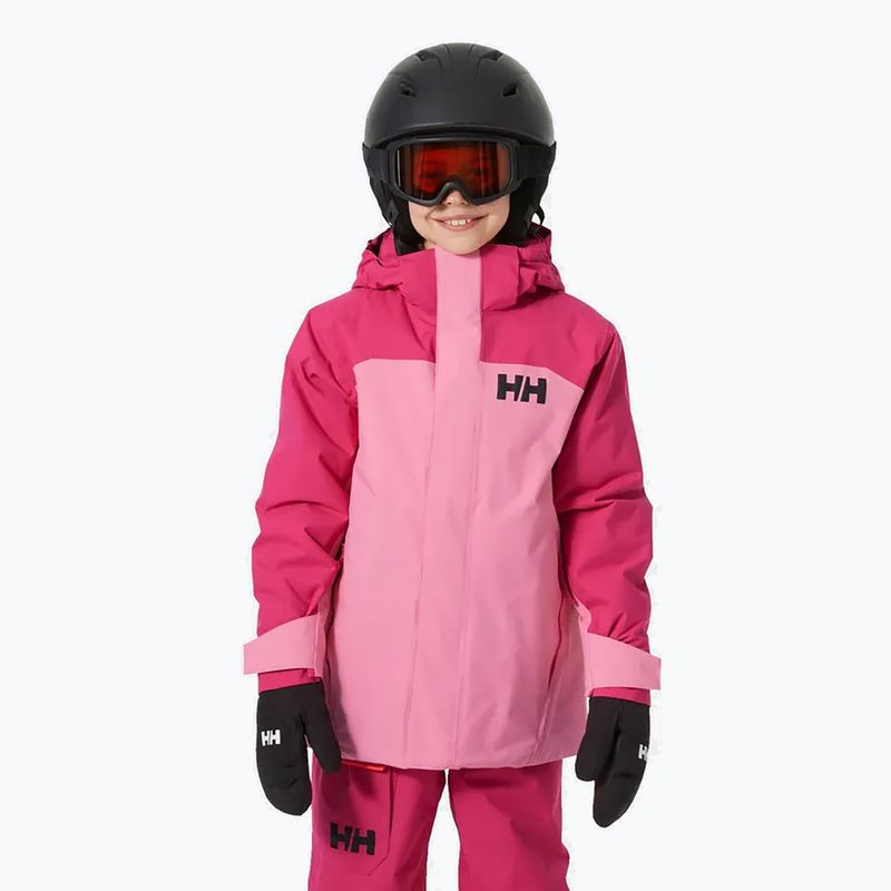 Geacă de schi pentru copii Helly Hansen Level sugar pink