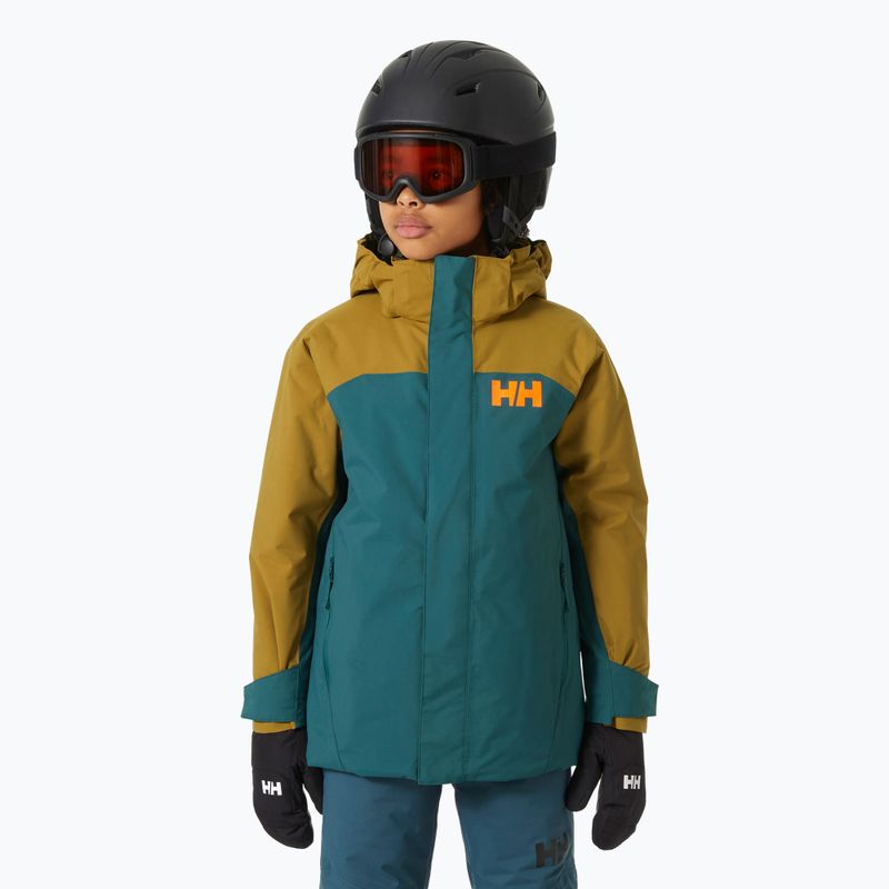 Geacă de schi pentru copii Helly Hansen Level dark creek