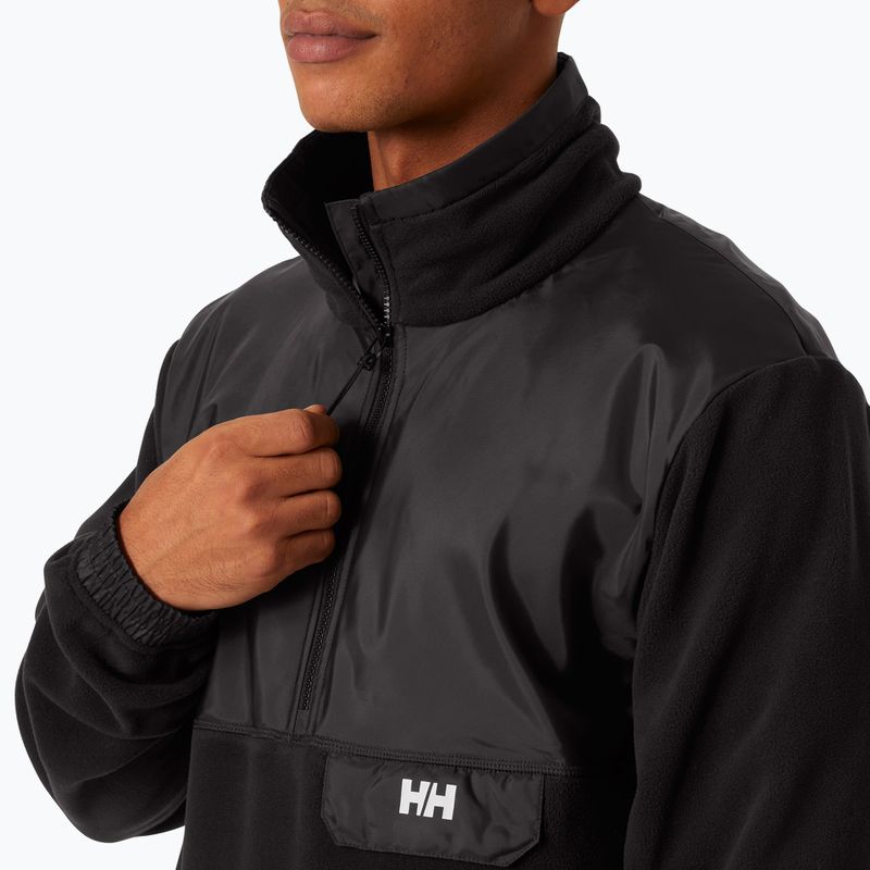 Bluză pentru bărbați Helly Hansen Yu 1/2 Zip Fleece black 3