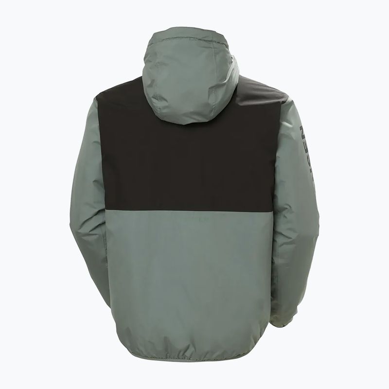 Geacă de ploaie pentru bărbați Helly Hansen Ervik Ins Rain grey cactus 6