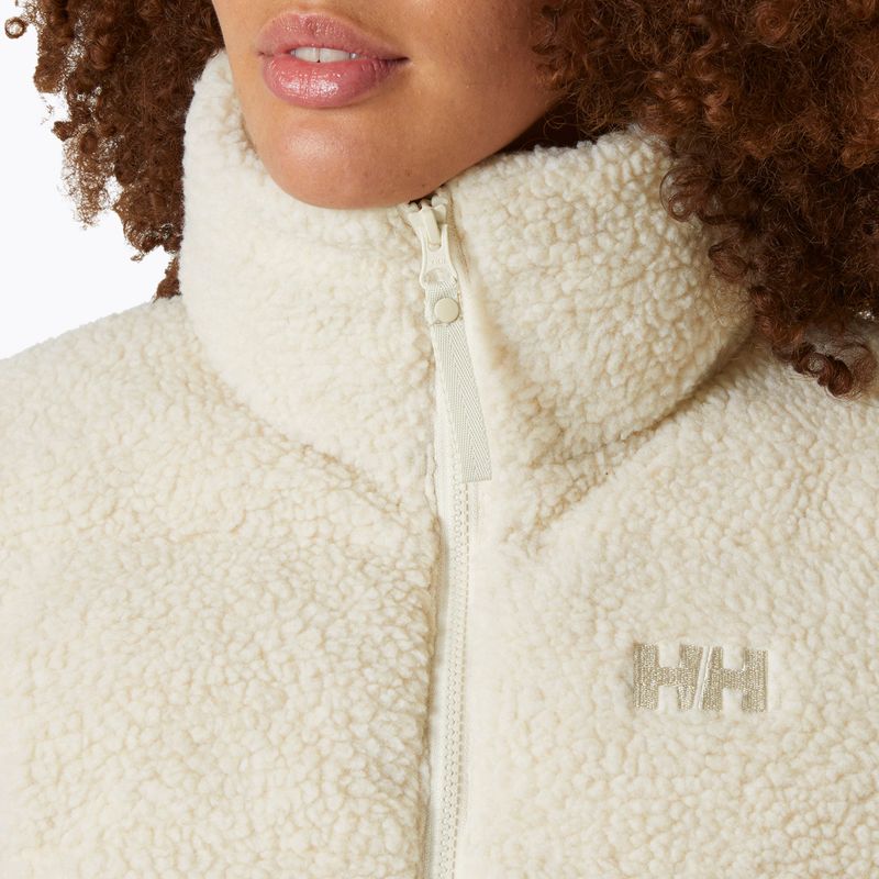 Helly Hansen Yu Teddy Pile cremă jachetă de puf pentru femei 3