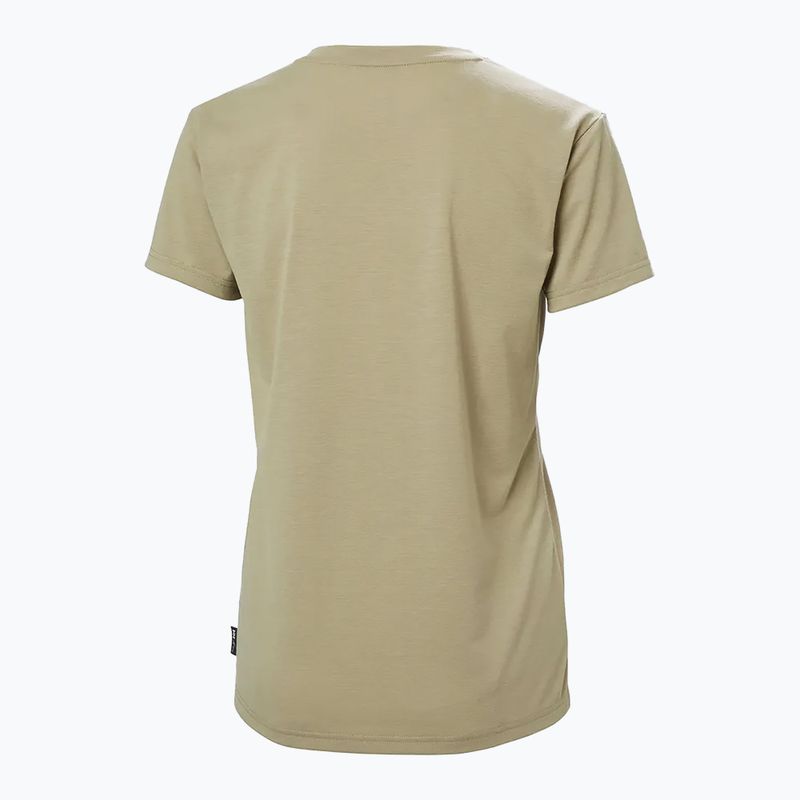 Tricou Helly Hansen Skog Recycled Graphic pentru femei - pietriș 5