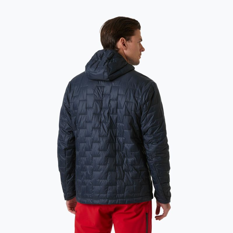 Geacă hibridă pentru bărbați  Helly Hansen Lifaloft Hooded Insulator navy 2