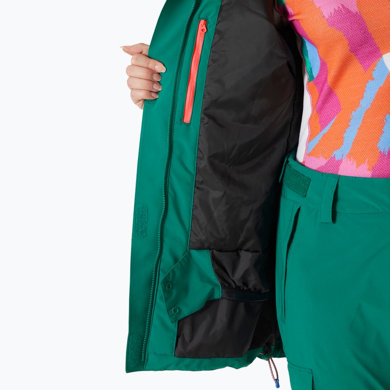 Geacă de schi pentru femei Helly Hansen Powshot emerald 7