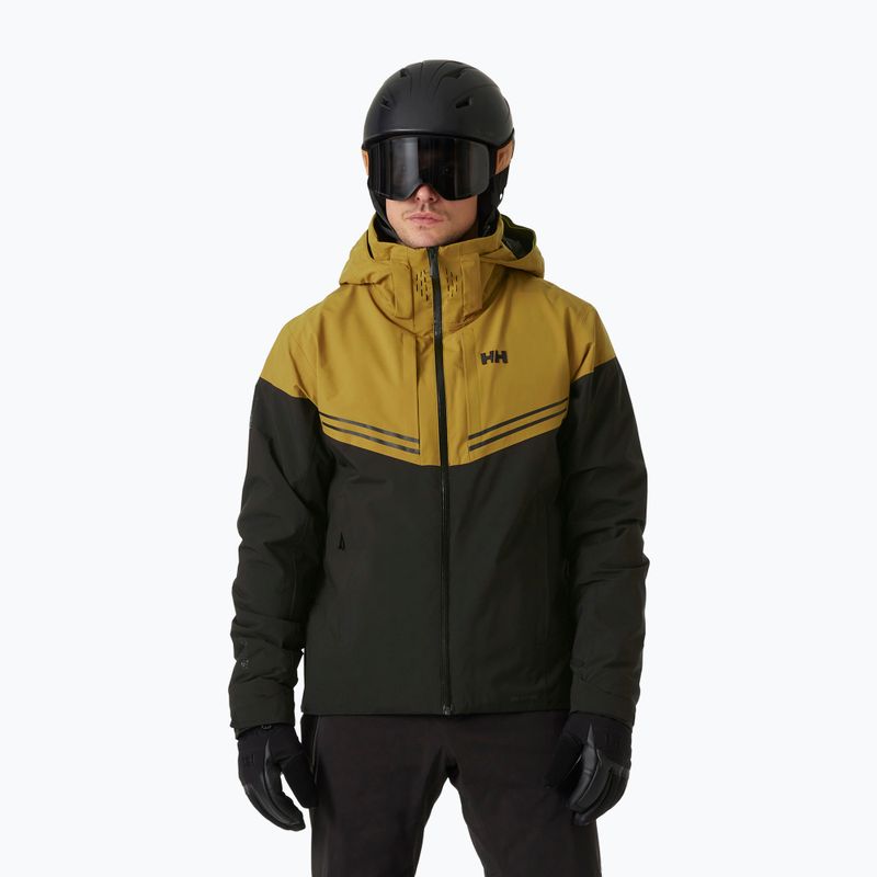Geacă de schi pentru bărbați Helly Hansen Alpha Infinity neagră