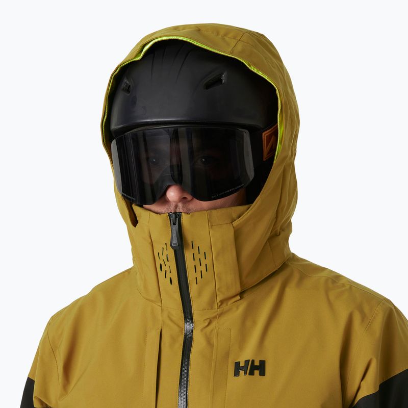 Geacă de schi pentru bărbați Helly Hansen Alpha Infinity neagră 3