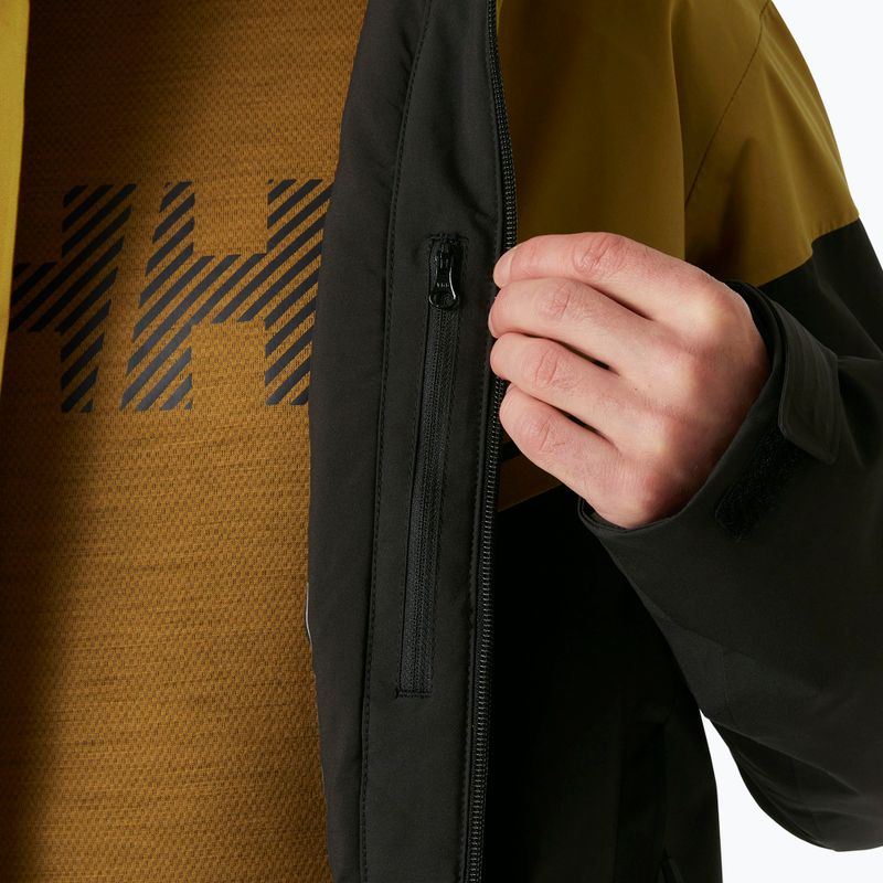 Geacă de schi pentru bărbați Helly Hansen Alpha Infinity neagră 8